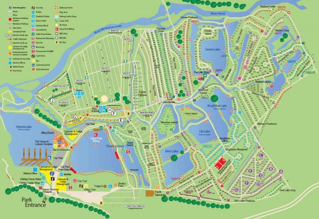 billing aquadrome map